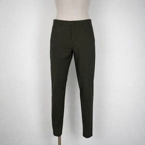 BYLT Premium Basics Everyday Pant 2.0 Mens XL 18X30 Olive Green Stretch Chino